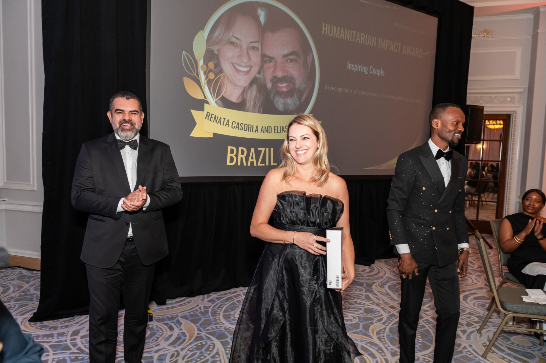 Renata Casorla and Elias Almeida honoured with the Humanitarian Impact Award — Brazil