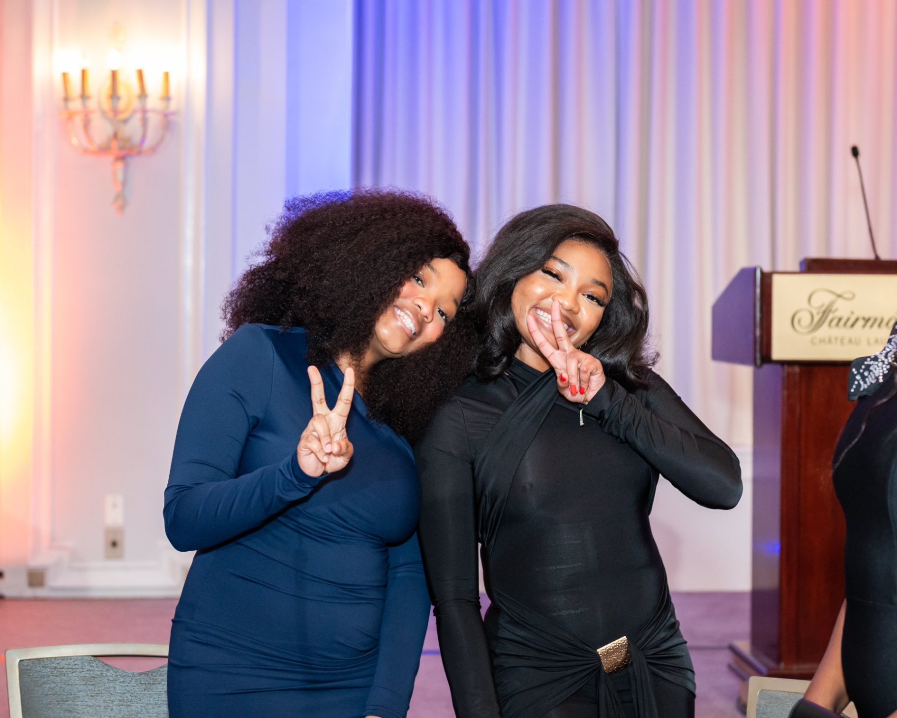 Attendees celebrating during the Business and Philanthropy Gala Night