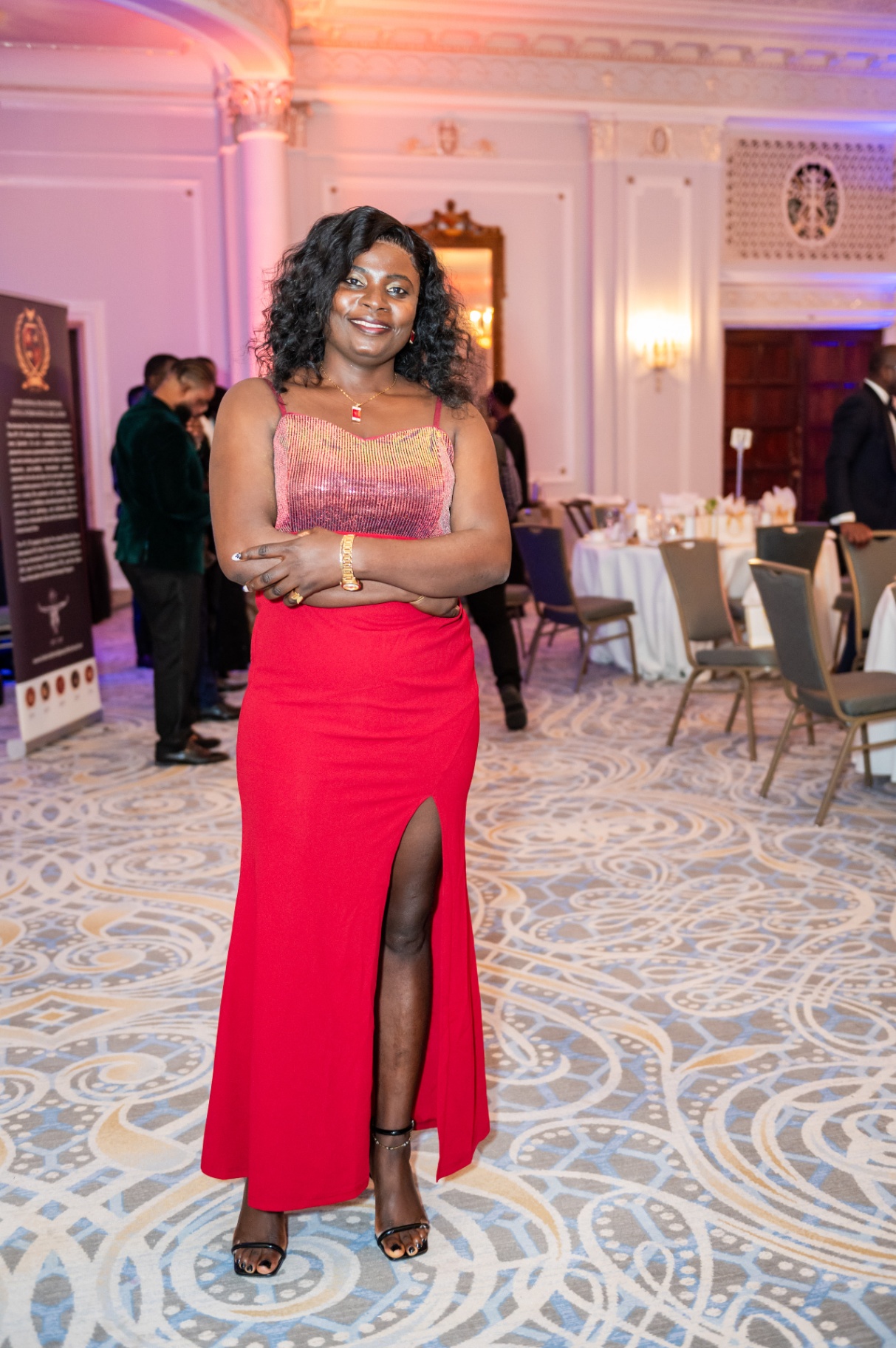 Featured gala guest portrait in Ottawa