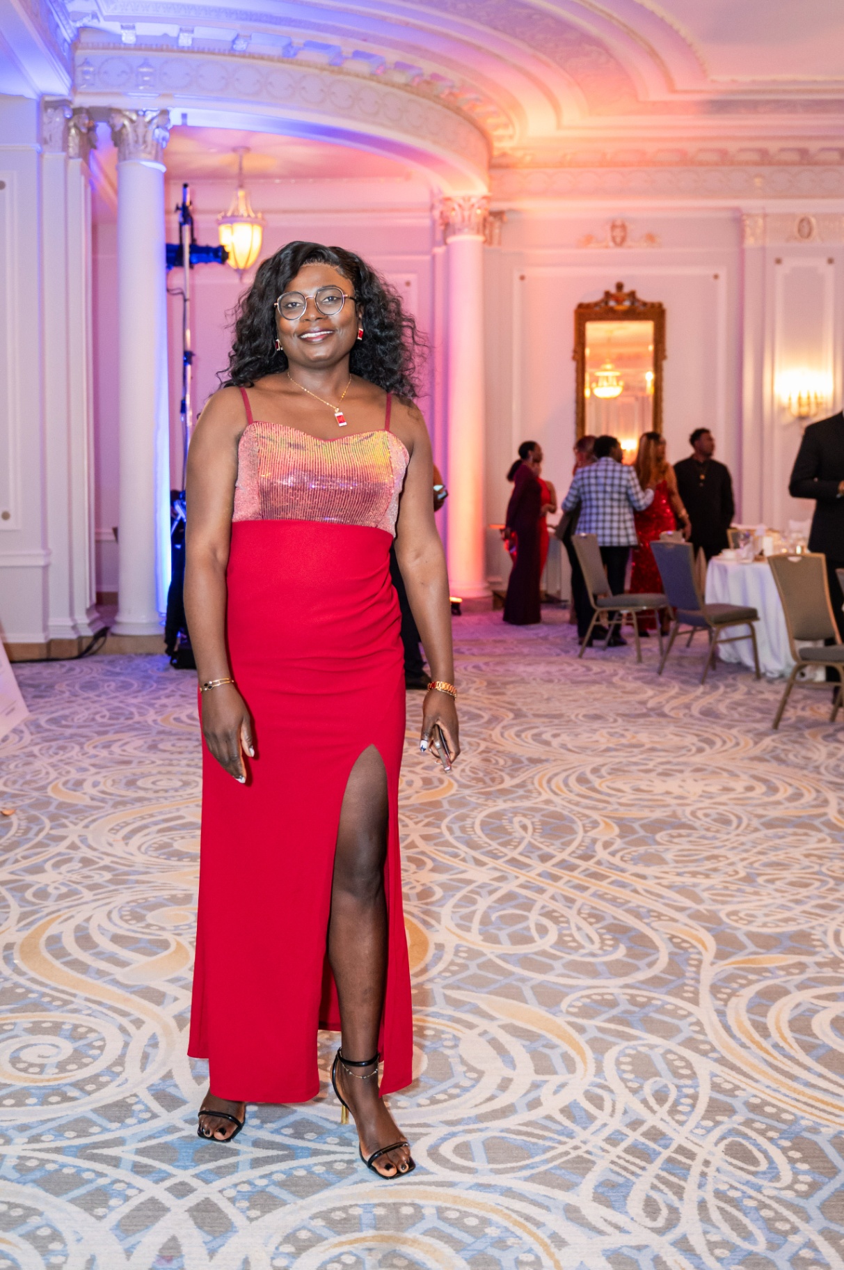Another guest portrait from the gala reception